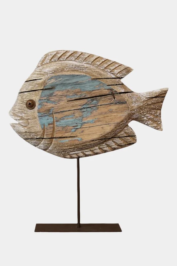 Fish Wood Sculpture