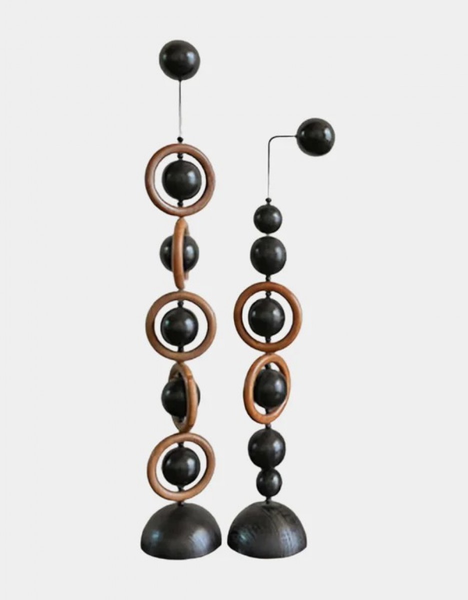 Geometric Wood Sculpture Geometric Wood Sculpture