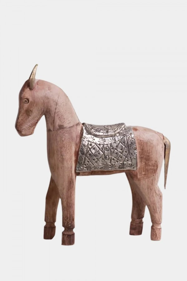 Horse Wood Sculpture