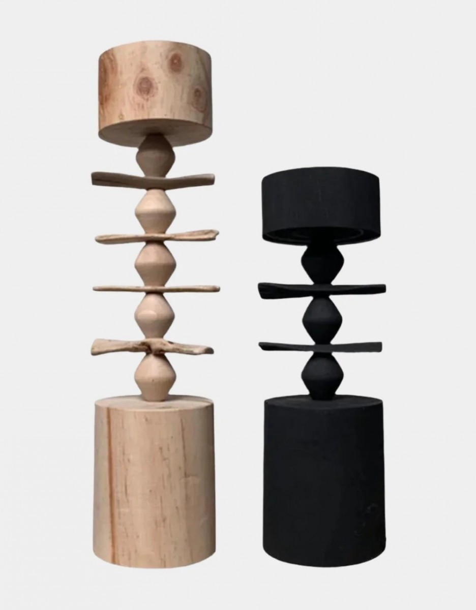 Geometric Wood Sculpture Geometric Wood Sculpture