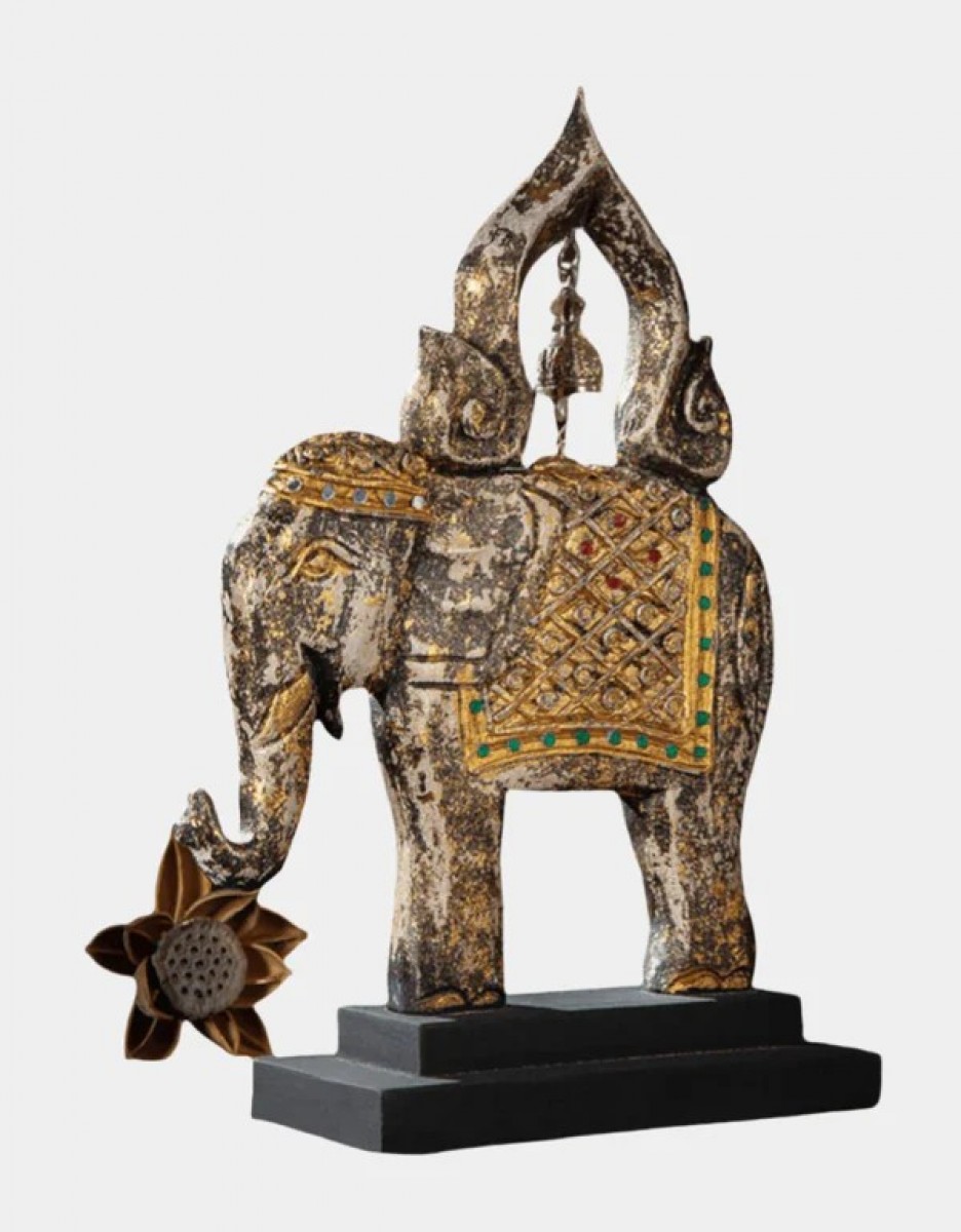 Elephant Wood Sculpture Elephant Wood Sculpture